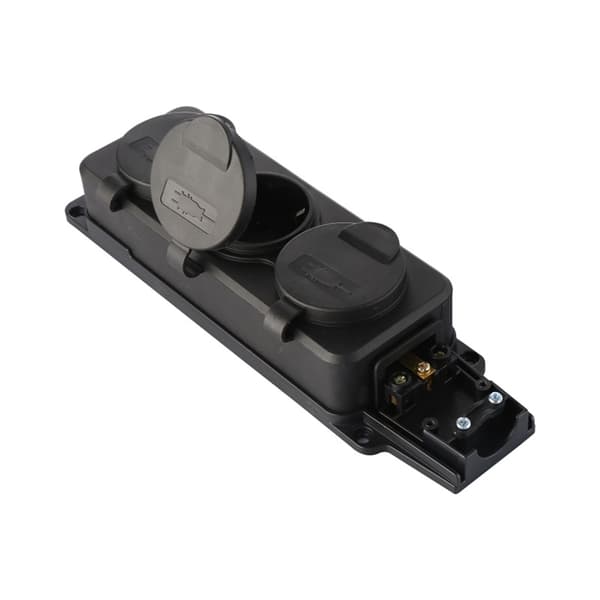 Typ F Kontakt 100 Gummi 16 A 250 V 250.00 V