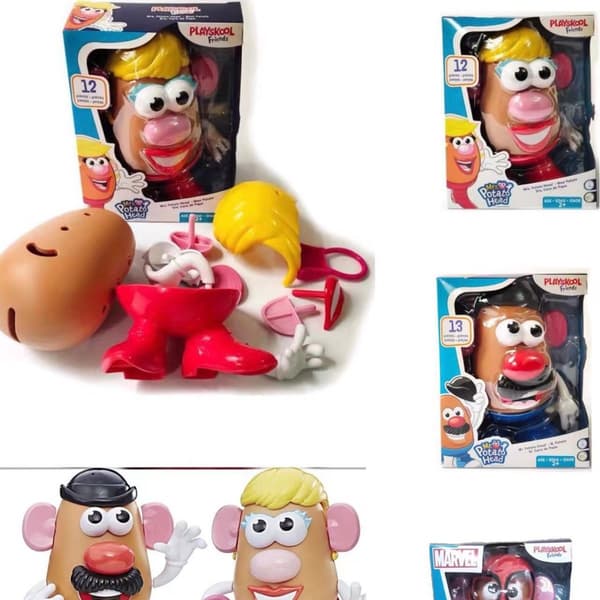 Mr. Potato Head Byggefigur, DIY Monteringsleketøy, Samleobjekt Karakterdekorasjon Mr. Potato Head