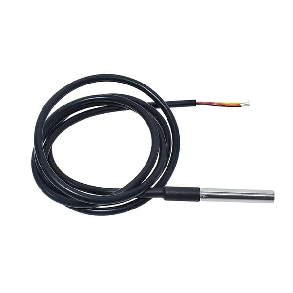 5 x 3 meter kabel DS18B20 vanntett digital temperaturprobe i