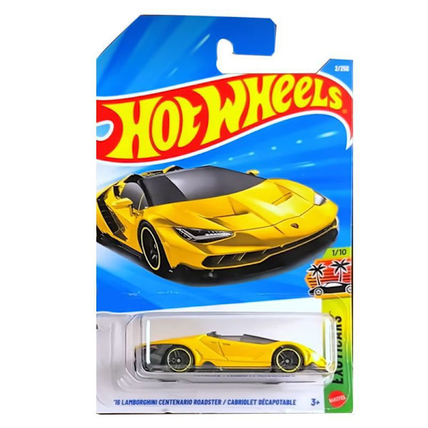 Hot Wheels 26A Støpt Bil | No.2 Lamborghini Modell | Samler Mini Bil