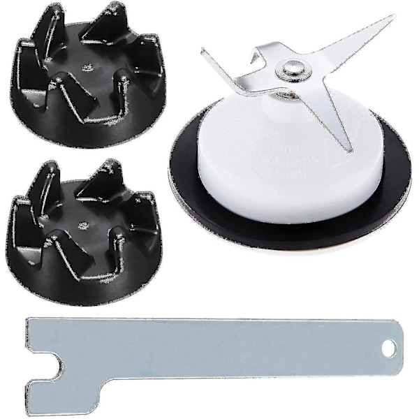 För Kitchenaid 4-bladig mixerkniv och mixerkopplingsnyckel
