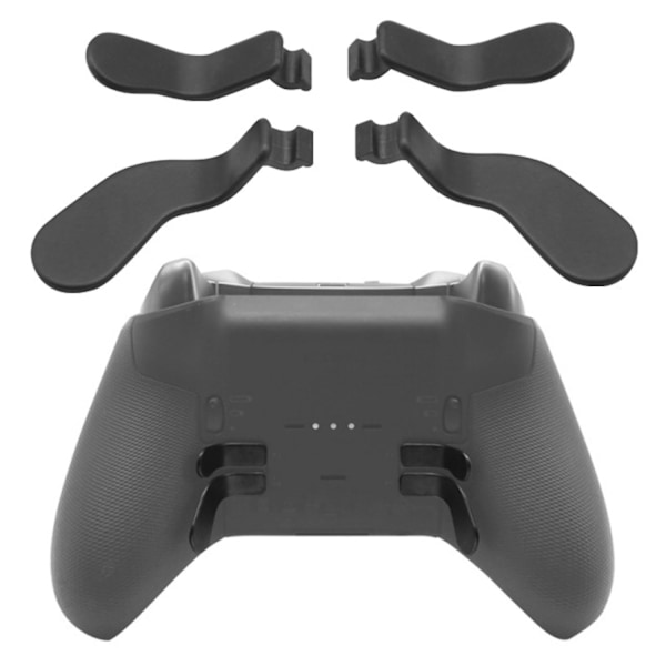 Set med 4 metallpaddlar i rostfritt stål Passar - Xbox One Elite 2 Series Controller - Perfekt