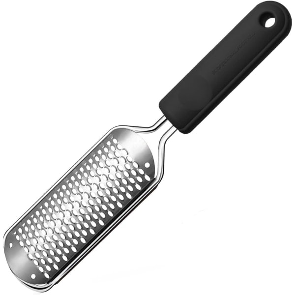 Fotfil för att ta bort hård hud, hälskrapa, skrubb, rasp, rivjärn, professionellt verktyg för pedikyr, för död, grov hud, torra, spruckna fötter
