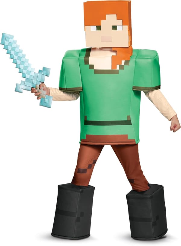 Minecraft Sværd Kostumetilbehør, One Size