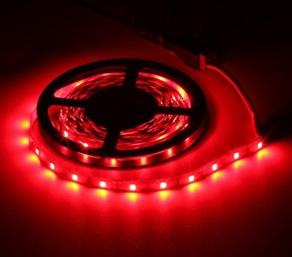 RGB LED-diodebånd, stripelysbånd for hjemmedekorasjon White 1m / Waterproof