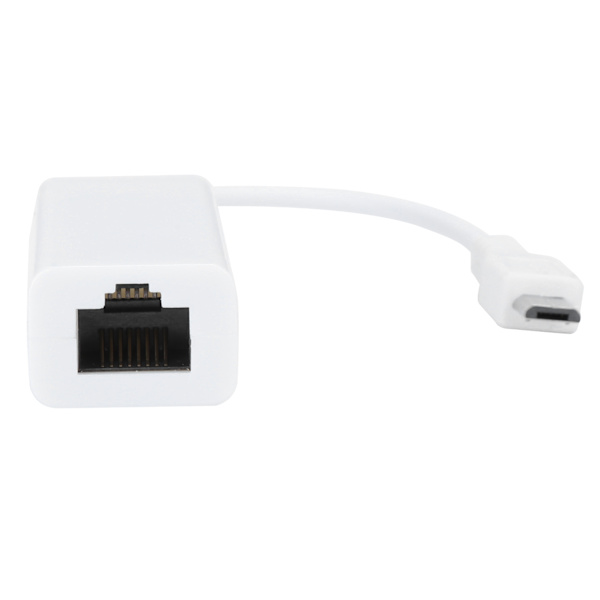 Netværkskortadapter Micro USB til RJ45 Ethernet-port til Raspberry Pi Zero 1.3/W Motherboard{F2}