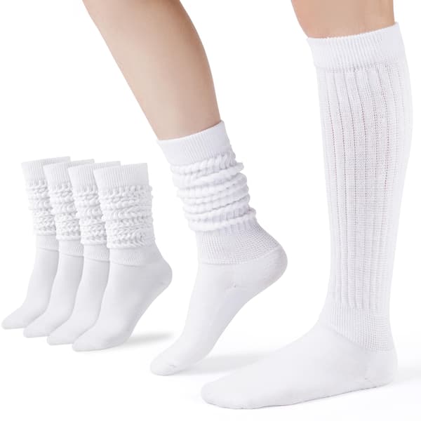 6 par tykke termostrømper - Vinterstrømper til kvinder - Ekstra varme og åndbare - Strækbart unisex-model - Anti-slip sål
