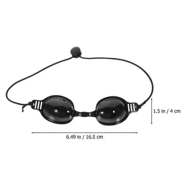Solbriller Øyebeskyttelse Verneutstyr for kvinner Bruk 6 stk Slitesterk Svart PU