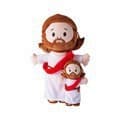 Jule Jesus Plysdukke, Sød Religiøs Julebamse, Festlig Julepynt og Gave 25cm