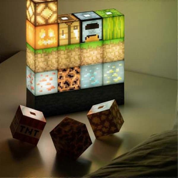 Sying lysblokker Lysleker Gutter Firkantede blokker Sying Lampe