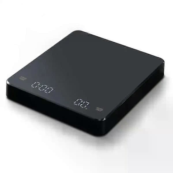 Timemore Black Mirror Basic + Elektronisk våg med hög precision espressokaffevåg smart våg automatisk timer köksvåg-FS-（F2）