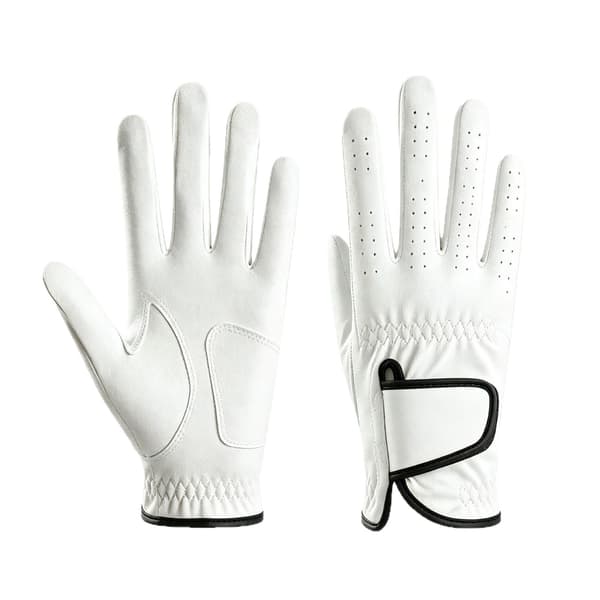 Golfhandskar, lätta PU- och syntetläderhandskar, andningsbara sporthandskar för utomhusbruk*PU-version (två händer)*Nr 19 No. 19 PU version (two hands)