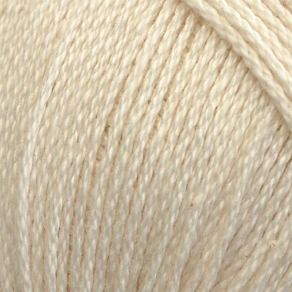 200 gram nøgle Merc. 12/6 Hæklegarn Ubleget(f2) Natur beige