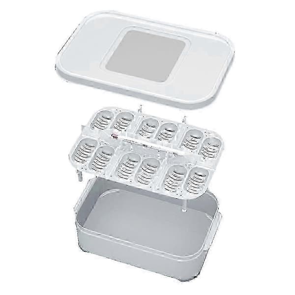 Reptil-egginkubator for hjemmebruk 20L med termometer for øgler, skilpadder, Ny 2026