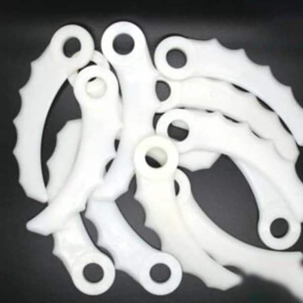 Gresstrimmer Ekstrablad Plast Erstatninger - Gressklipper Tilbehør - Plastblader - for 198426-9 - 198383-1- DUR368AZ -DUR369AZ -DUR368LZ (1...