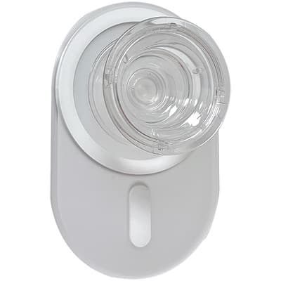 Klar Pop Socket Telefonholder - Magnetisk Harmonikastativ med Sugekop - Sammenfoldelig Sammenklappelig Holder til Skrivebord