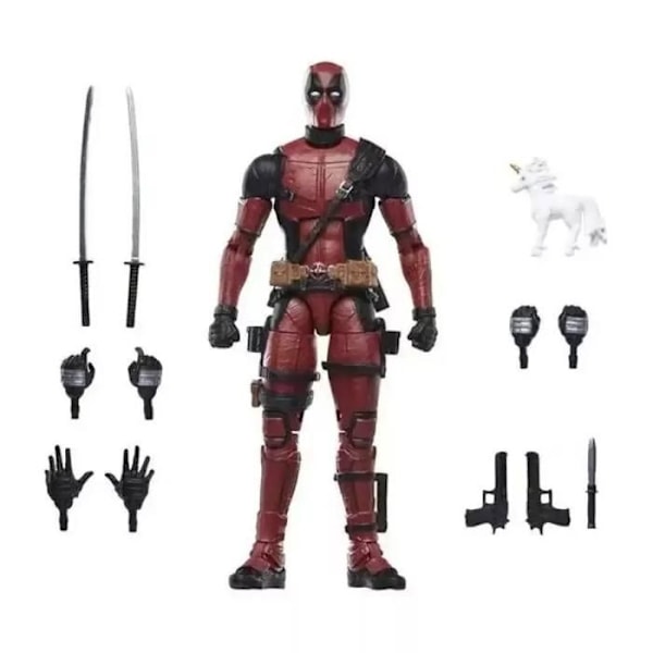 DEADPOOL FIGUR CA. 20 CM, X-MEN LEGENDS MARVEL LEDLEGETØJ BØRNEGAVE(f2)