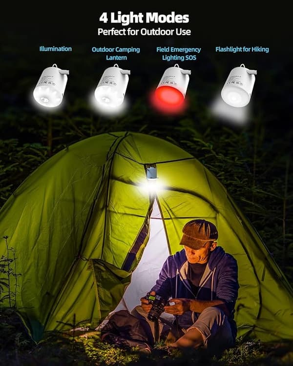 Sähköinen ilmapumppu, ladattava akkukäyttöinen ilmapumppu lampulla, mini