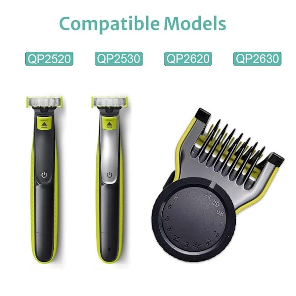 Justerbar distanskam och nästrimmer för OneBlade 0,4–10 mm{f2}