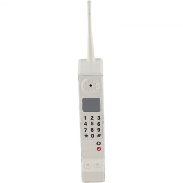 Telefonmodell (Vit) Fockety Retro Mobiltelefon, 80- och 90-tals Gammaldags