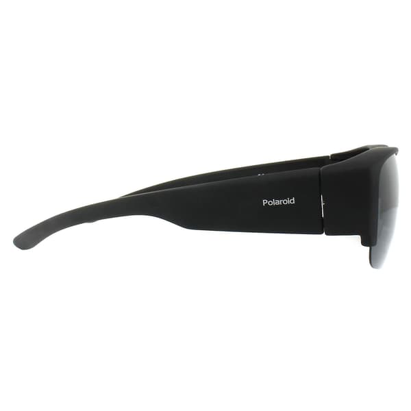Polaroid Suncovers Fitover Solbriller PLD 9007/S DL5 Y2 Sort Grå Polariserede{wh}