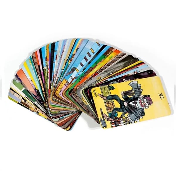 The Mystery Tarot Deck Gravity Falls-inspirert 78 kort engelsk versjon Divination Tarot brettspill(f2)