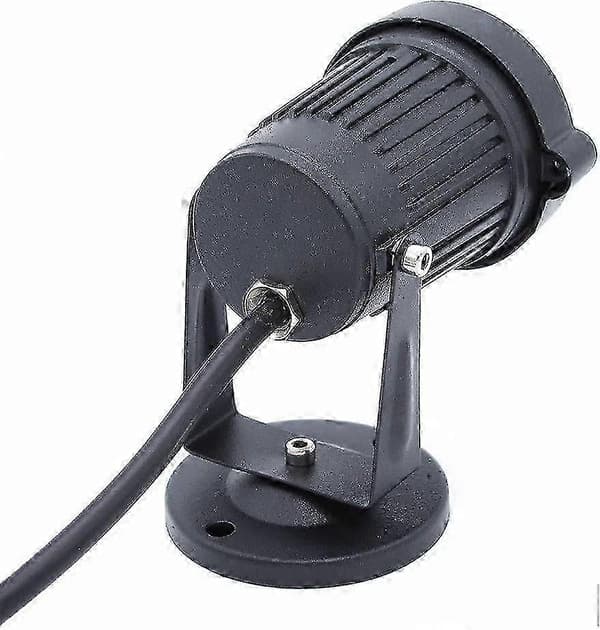 4-pack COB LED justerbara spotlights, 5W 220V varmvit, IP65 väderbeständig aluminium utomhusbelysning
