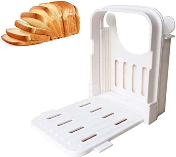 Brödskärmaskin - Justerbar brödskärningsguide för hembakat bröd