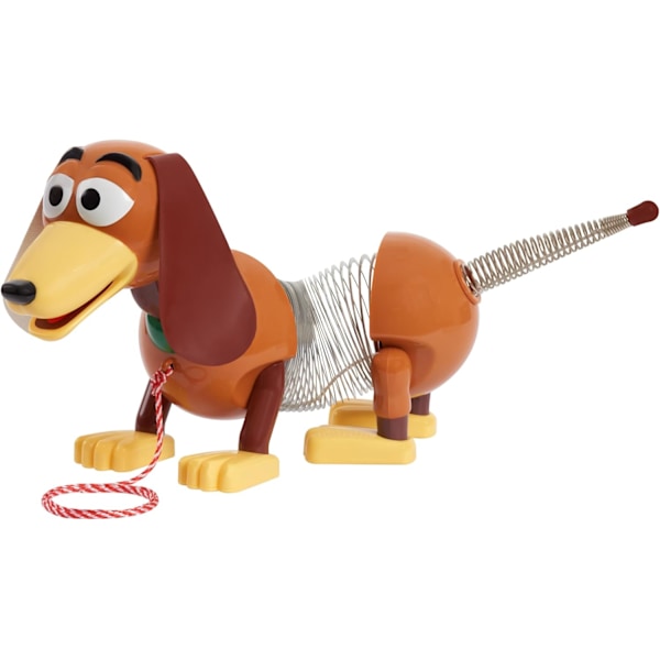 Disney Toy Story Slinky Dog Dragleksak, Gående Fjäderleksak för Pojkar och Flickor, Leksaker för Barn{F2}