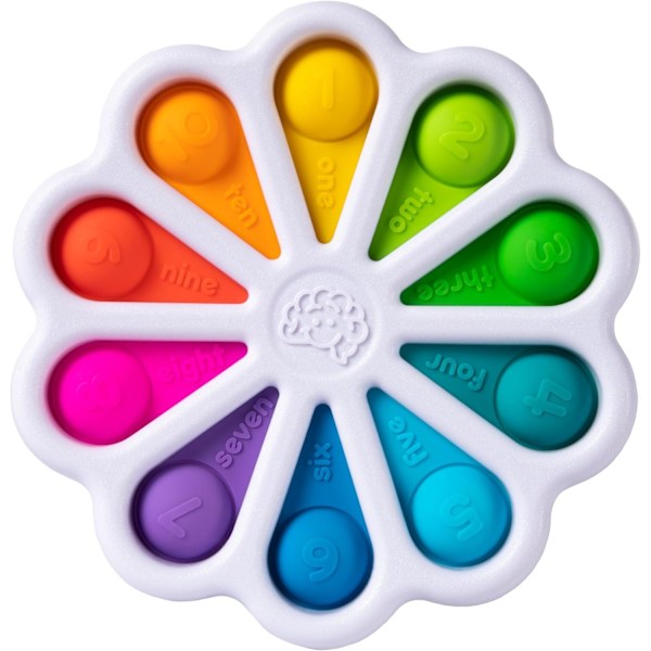 Fat Brain Toys Dimpl Digits - Poppe-, tall- og sensorisk forskoleleke