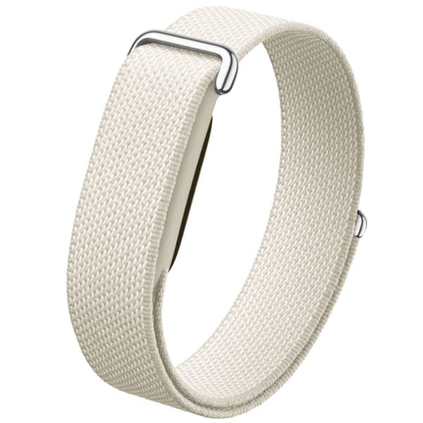Google Fitbit Nylon borrelåsbånd Starlight
