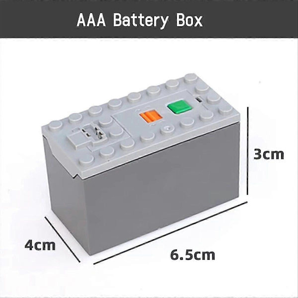 9V AAA batterilåda för Power Functions Technology PF Blocks 88000 funktioner för Rob{h}