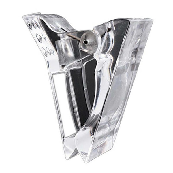 5 ST Nagelklämma Transparent Fingerförlängning Byggklämma Pcs