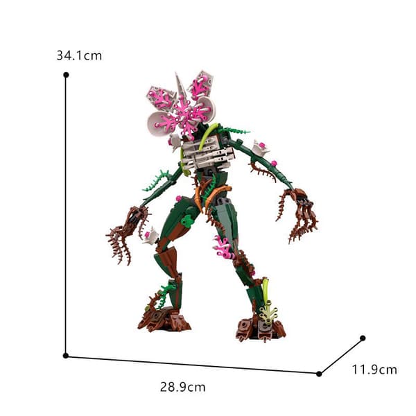 Stranger Things Demogorgon Plante 10311 Byggeklodser – Monster Blomst Model Legetøj