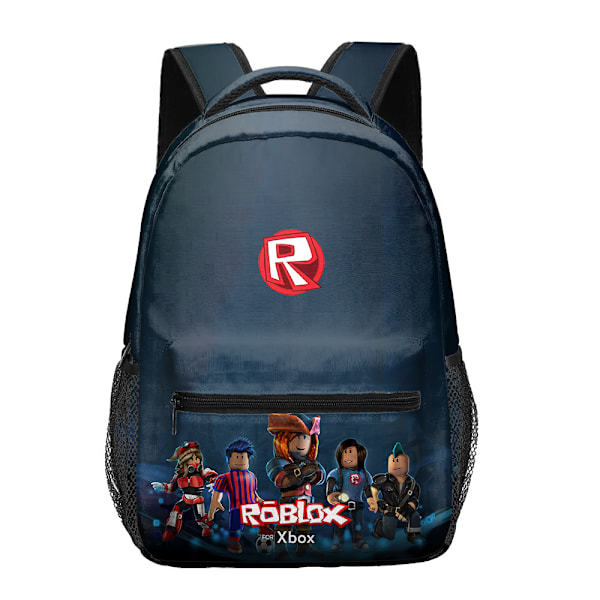 Roblox reppu painettu reppu My World reppu sarjakuva anime lasten reppu-YX037
