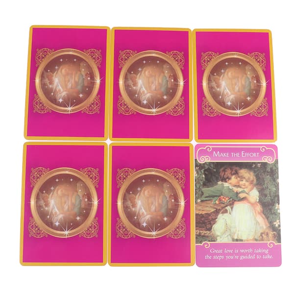 Nye Romance Angels Oracle Cards Tarotkort Fest Profeti Div(f2) one size