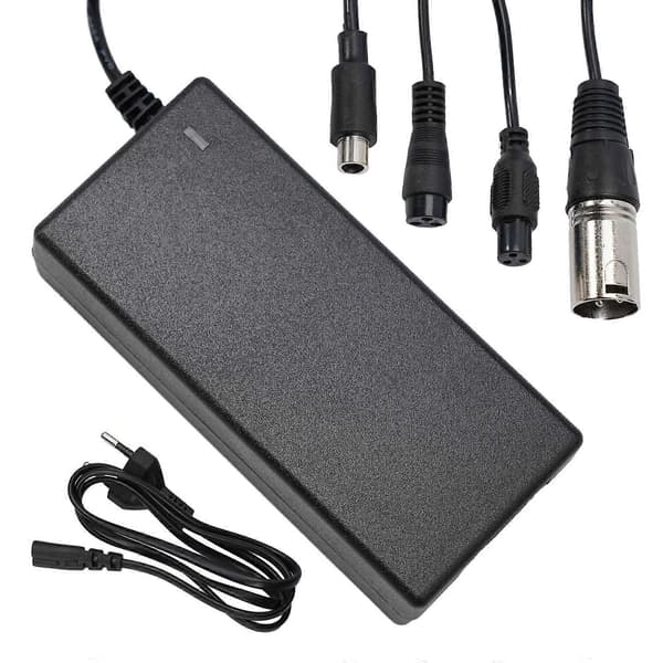 42V 2A oplader med 5 stik til 24V-36V lithiumbatteri og tilbehør til elektriske scootere US