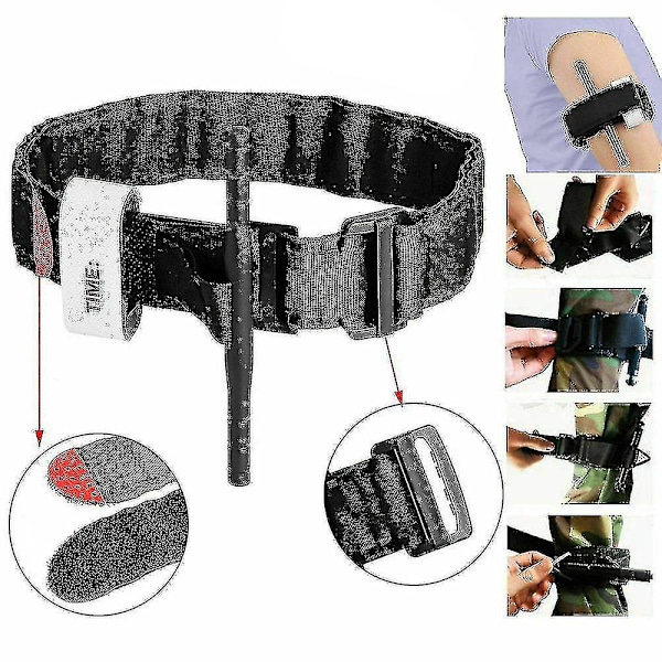 4 st Tourniquet  n Snabb Applicering med En Hand Nödsituation Utomhus Första Hjälpen Kit{F2}