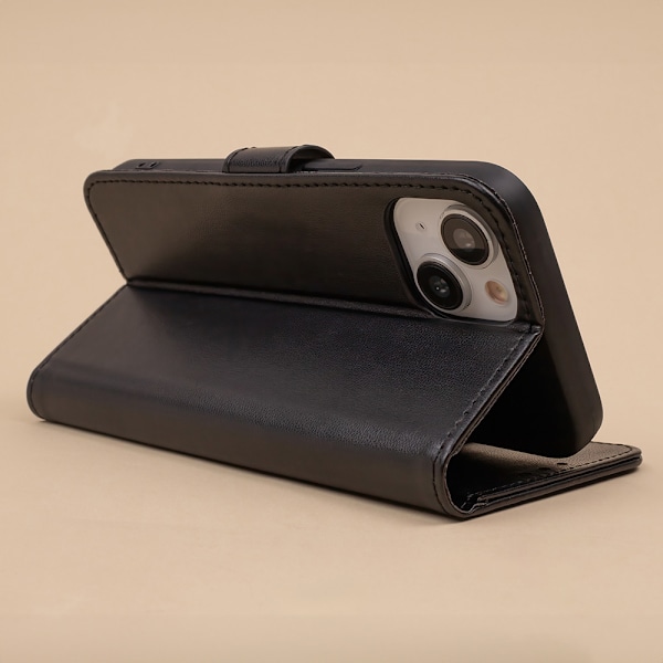 Flipfodral med Ställ för Xiaomi Redmi 13C 4G / 13C 5G - Svart