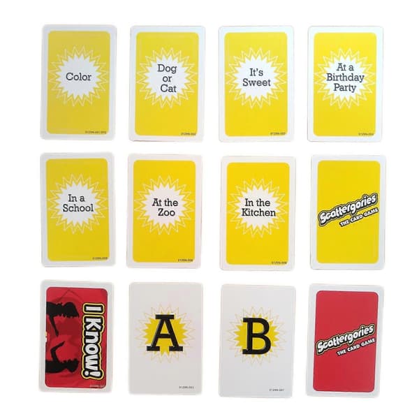 Scattergories Korttipeli Juhlakorttipelit Aikuisille ja Teineille{h}