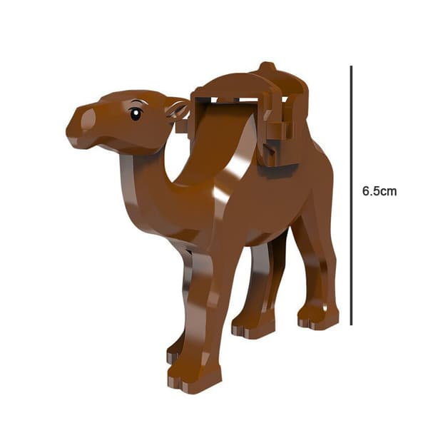 Dyrebysæt – Haj Panter Tiger Mini Murstenskonstruktionslegetøj*1604F-C (2 stk. pr. pose)* 1604F-C (2 pieces per bag)
