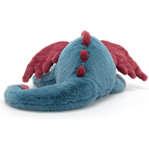 Jellycat Snödrake Gosedjur, Enorm 66 cm - Mytisk Plyschleksak - Klassisk Barngåva{f197}