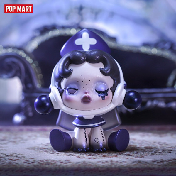 POP MART Skullpanda Ancient Castle 3 stk action figur populært legetøj samlerobjekt kunst legetøj eksklusiv Kawaii fantastisk kreativ gave rumindretning{f209}