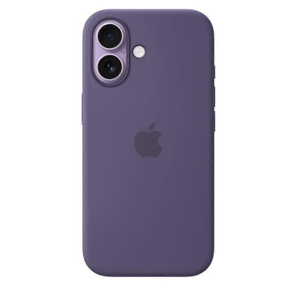 Deksel til iPhone 17, kompatibelt med MagSafe, flytende silikon, bakdeksel (h}) Multicolor Purple Fog