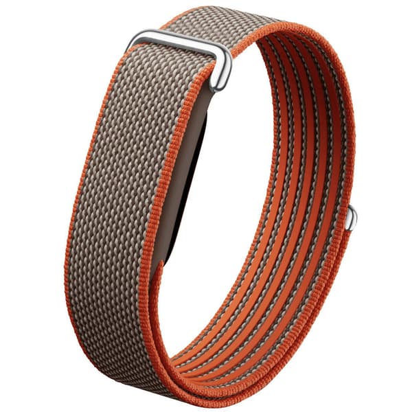 Google Fitbit Nylon borrelåsbånd Rye Brown
