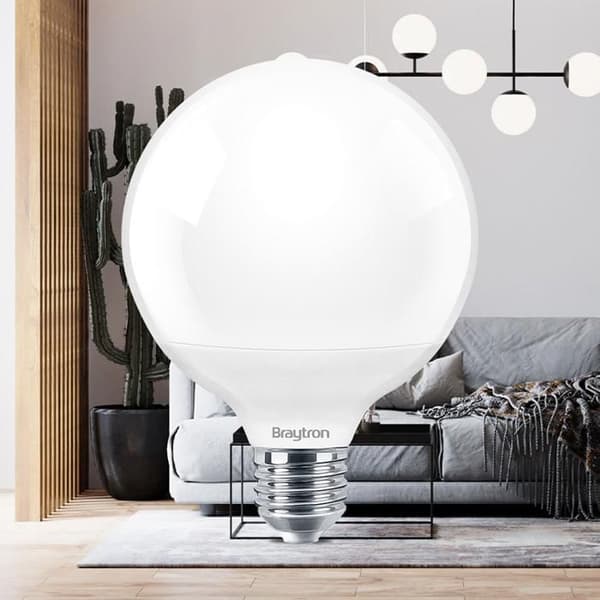{hw}LED globlampa 14W E27 G95 6500K Vit