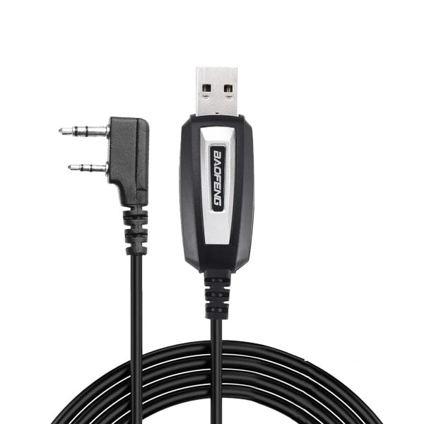 USB Programmeringskabel med CD til Baofeng UV-5R 82 888S UV-S9PLUS UV-13 16 17 21 Pro Quansheng UV-K5 5R Plus Walkie Talkie Radio
