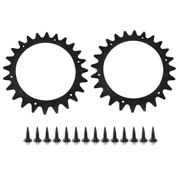 RSWL-01 Kompatibel för Worx Landroid M1000 / M900 / M700 / M500 / S300 Gräsklippare 2 Spikar + 14 Självgängande Skruvar{F2}