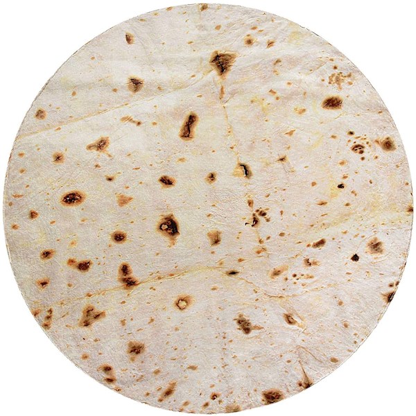 Burrito filt Dubbelsidig jätteliknande mjöl Tortilla filt