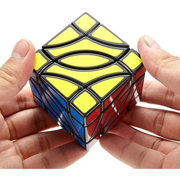 {hw} Fish Magic Cube 4 Hjørner Puslespillkube Hjernetrening Pedagogisk Leke
